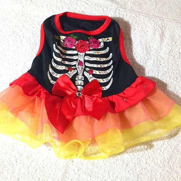 Black Rose Skeleton | Dog | Puppy Dia De Los Muertos Dress S | Poshmark Black Rose Skeleton | Dog | Puppy Dia De Los Muertos Dress S | Poshmark